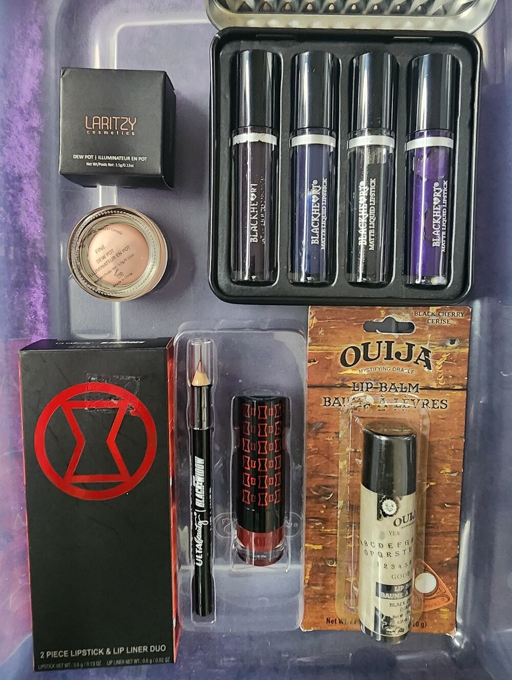 Lip Bundle~ Liquid Lip, Lipstick, Liner, Highlighter And Balm